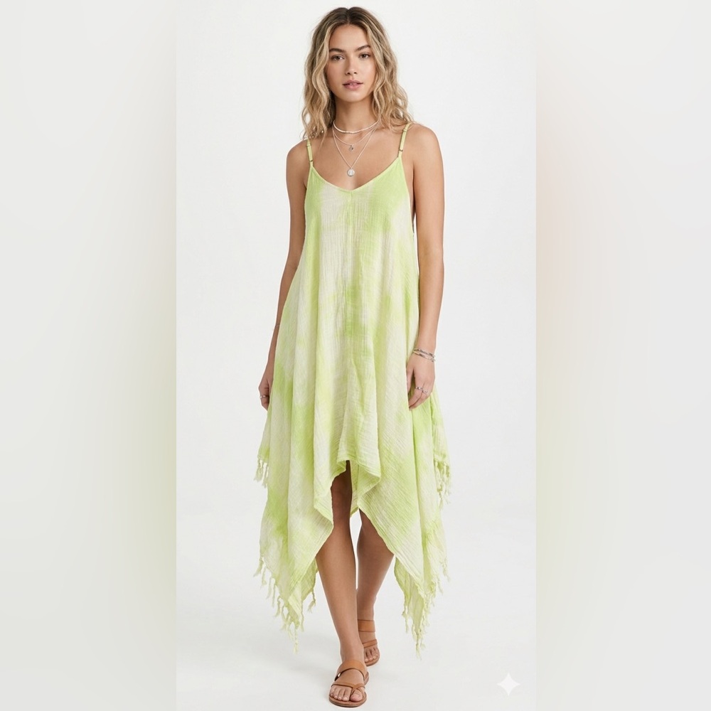 Billabong By The Shore Dress Tie Dye Women's Size Small Boho Festival